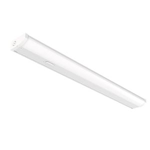 Juno UCES 24 Inch LED Under Cabinet Lighting, LED Kitchen Cabinet Light Fixture Hardwired, Dimmable, Damp Rated, Selectable Soft, Warm, Neutral, Cool, Daylight White Light (UCES 24IN SWW5 90CRI WH M6)