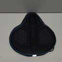 X WING Wide Bike Seat Cover Padded with Memory Foam | Ideal Bicycle Saddle Cover for Men and Women | Ultra-Soft Cushion, Non-Slip & Easy Installation | Fit for Exercise Bike, Indoor & Outdoor Cycling