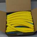 Sratte 8 Pcs Color Hoop Detachable Adjustable Hoop Exercise Ring Plastic Toys for Teens Games Gymnastics Dog Agility Equipment Party Decor, 4 Colors