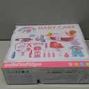 Baby Doll Care Toys, 30PCS Baby Dolls Bath Set & Doctor Kit, Pretend Play Baby Doll Set, Incl Bathtub, Bathrobe, ECG, Thermometer, Toddlers Toys Gifts for Age 3 4 5 6 Year Old Girls