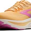 Brooks Womens Ghost 17 Neutral Running Shoe (10, Apricot/Grey/Pink)