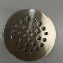 Moen Snap-In Shower Drain Cover, For Use with 3-inch Shower Drain, Brushed Nickel, 101663BN