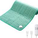 XXX-Large King Size Heating Pad for Pain Relief, 18" X 33" Fast Heating Pad with 2H Auto Shut Off, 6 Heat Settings & Machine Washable, Moist & Dry Heat Therapy for Neck Back Shoulder Relief