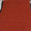 OLANLY Front Door Mat Indoor Outdoor Entrance, Waterproof Heavy Duty Doormat, Fade Resistant, Low Profile, Easy Clean Patio Porch Welcome Floor Mats for Entry, 29.5x17, Red