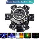 Moving Head DJ Lights, 150W LED Stage Lights 5-in-1 with Remote