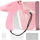 Stitch Gun for Clothes, Handheld Quick Clothing Fixer, Tagging Gun for Clothing, Jeans, Curtains, Price Label and DIY Projects-Pink - TTGB25