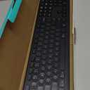 Wireless Bluetooth Keyboard, Support Multi Device Switching, Full Size, Scissor-Switch Keys Silent Design for Computer, Laptop, MacBook and iPad (US layout)