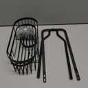 Shower Caddy Hanging, Bathroom Shower Rack, Bathroom Organizer with Soap Dish, Over The Showerhead Caddy with Hooks for Razor/Sponge, Black