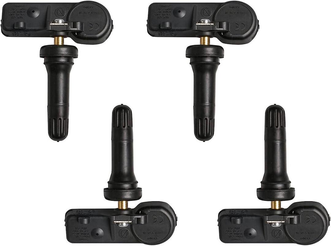 TPMS Sensors Set of 4 for Subar 2010-2023 - OEM 28103AJ00A/28103FL013 Replacement, Programmable Tire Pressure Sensors