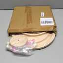 Natural Sisal Cat Scratcher, Round Cat Toys for Indoor Cats Interactive Toys with Ball Track Spring Ball, Kitten Toys for Chasing Hunting Mental Physical Exercise Puzzle