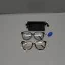 Gaoye Blue Light Blocking Glasses Women/Men, Fashion Cat Eye Fake Eyeglasses UV Ray Filter Computer Gaming Glasses (Black+Tea Leopard)