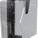 Suptek Adjustable Under Desk and Wall PC Mount,3.74 to 8.26 inch Wide Computer Case CPU Hanger Holder 360 Degree Rotatable Under-Desk PC Hanging Stand Holder Mount (ZJJ001) (Black)