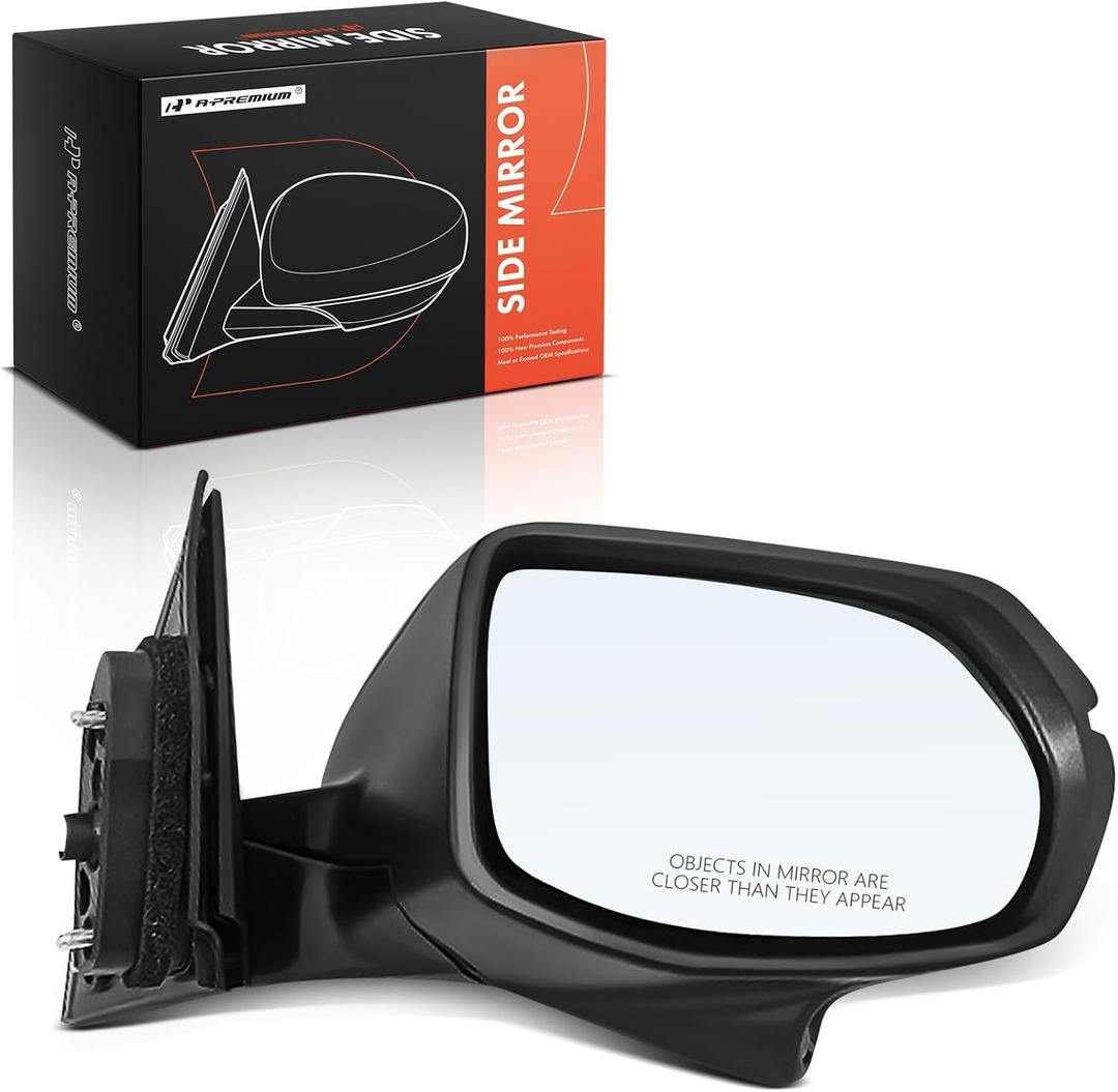 A-Premium Right Passenger Side Power Door Mirror - Compatible with Honda HR-V HRV EX EX-L 2016 2017 2018 - Heated Manual Folding Black Outside Rear View Mirror w/Turn Signal Light w/Camera A-Premium Right Passenger Side Power Door Mirror - Compatible with Honda HR-V HRV EX EX-L 2016 2017 2018 - Heated Manual Folding Black Outside Rear View Mirror w/Turn Signal Light w/Camera