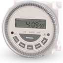 Timer Digital Switch Programmable 7-Day - Nopwer Pool Gate Sprinkler Light Control Heavy Duty Electrical 120V