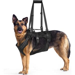 BENCMATE Dog Harness, Dog Lift Harness, Multipurpose Designed Harness with Reflective Strips, Dog Rehabilitation Lifts Vest for Old, Disabled, Joint Injuries, Arthritis, Paralysis Dogs(XX Large)