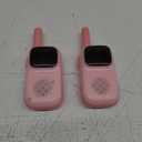 3-5 Year Old Girl Birthday Gifts Toys, Toddler Walkie Talkies, Toys for 6-8 Year Old Girls Boys, Walkie Talkies for Kids 1000FT Range 2 Way Radio Toys for Yard Fun Outside Camping Hiking (Pink)
