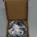 8Pcs 2020 Aluminum Extrusion T Slot Corner Bracket 20 Series Extruded Hardware 3 Way Tri Connector with Set Screw for 20/20 2040 T V Slot Black Aluminum Profile Frame Fitting