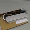 LED Driver 60 Watts Waterproof IP67 Power Supply Transformer Adapter 100V-265V AC to 12V DC Low Voltage Output with 3-Prong Plug 3.3 Feet Cable for LED Light, Computer Project, Outdoor Light