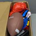 Inflatable Punching Bag for Kids, 2-in-1 Freestanding Boxing Bag with Football Toss Game, 68.8'' Heavy Duty Karate Taekwondo Toy for Boys Girls Ages 3-12, Birthday Xmas Gift Ideas