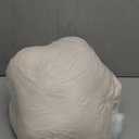 Xiashrk Star Pillow, Decorative Throw Pillows for Bed Couch, 15" Star Shaped Pillow Plush Floor Cushions Room Decor Pillow with Faux Rabbit Fur for Sofa Bedroom Living Room (Beige, 15" x 15")