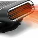 Car Heater, 12V 150W Portable Car Heater Plug in Cigarette Lighter Fast Heating Defrost Defogger