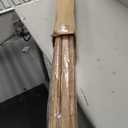 UNISHADES No Drill Cordless Bamboo Roman Shades, Light Filtering Woven Natural Bamboo Window Covering, Easy Install Roman Style Shade, for Window Size 46" W 48" H - Alternate Teak