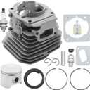503869871 45mm Cylinder Piston Gaskets Kit, Replacement for Husqvarna 353 351 350 346XP 340 Chainsaw, Replaces 5372531-02 503869871