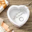 Angel Gifts for Women, Angel Figurines Small Keepsake Box - Bless You Guardian Angel Memorial Gift for Loss of Dad Mom Grandparent - Rosary Box Thanksgiving Christmas Home Decor