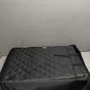 Ruff Liners Large Back Seat Extender for Dogs  As Seen on Shark Tank  Flat Bridge Platform for Full-Size Trucks, Stable Base, 400lb Support, Waterproof  Rigid Back Seat Cover for Dogs (Black)