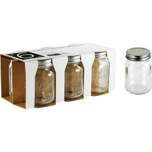 Grant Howard 51067 Perfect Mason Mini Jar, 3 oz., Set of 6 per Box