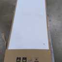 JUBEST 30"x84" Flush Solid Core White Primed Concealed Sliding Hidden Barn Door with Soft Close Installation Hardware and Double Sided Pulls Included