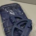 Desk Foot Pedal Desk Under Rocking Foot Pedal is Suitable for Home, Office, car, Plane, Long-Distance Travel Essentials to Relieve Joint Stiffness and Swelling (Blue)