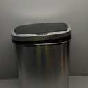 Kitchen Trash Can with Lid, 13 Gallon Automatic Garbage Can for Bathroom Bedroom Home Office 50 Liter Touch Free High-Capacity Brushed Stainless Steel Waste Bin