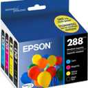EPSON 288 DURABrite Ultra Ink Standard Capacity Black & Color Cartridge Combo Pack (T288120-BCS) Works with Expression XP-330, XP-430, XP-434, XP-340, XP-440, XP-446