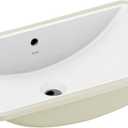 Moen White Vitreous China Undermount Sink, 23.625 X 14.75 X 7 Inch Rectangle Bathroom Sink with a High Gloss Porcelain Finish for Vanity Countertop Placement, BGCW10RU1223