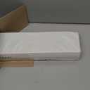 6 Packs Pleated Blackout Blinds, Temporary Blinds for Indoor Windows, Light Filtering Paper Shade, Easy to Cut and Install, 36" W x 72" L, White, Black Out Window Cover with 12 Clips