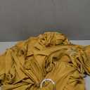 VDS - Gold | Spandex Chair Sashes Bows | 100 PCS | Stretch Elastic Banquet Universal Folding Chair Band Tie with Silver Buckle Slider for Wedding Party Conference Celebration Event Decoration