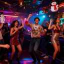 Ahegao Unisex Christmas Sweater 3D Printed Funny Graphic Pullover Sweatshirts for Party (XXXL)