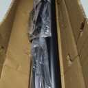 Extra Long Tension Rod 41-165inch Heavy Duty Tension Curtain Rods no Drilling Outdoor Curtain Rod for Patio,Windows,Shower,Doorway,Spring Rods Diameter 1.26inch Black