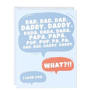 Pack of 2 ALY LOU Dad Birthday Card For Husband Him, Thank you Grandpa Stepdad Greeting Card for Parents (Dad daddy papa)