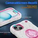 KCJ Compatible with iPhone 15 Plus Case/iPhone 14 Plus Case with[2Screen Protectors+1xLens Protector] Soft Silicone+Hard PC Full Body Protection Heavy Duty Phone Case 6.7 inch