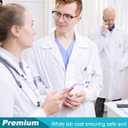 Lab Coat for Men&Women,Doctor Costume for Adults,White Long Sleeve Unisex Science Chemistry Lab Coat (XL)