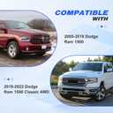 55398938AC Front Suspension Stabilizer Bar with K80894 Sway Bar End Links, Fit for 2009-2018 Dodge Ram 1500 2019-2022 Ram 1500 Classic 4WD, W/Bushings&Retainers&Screws Replace 55398938AB