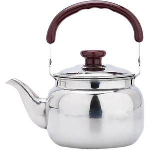 LIFKOME 0.5 QT Whistling Tea Kettle for Stove Top Stainless Steel Whistling Tea Pots Classic Stovetop Kettle
