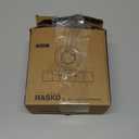 HASKO 2 Pack Suction Cup Soap Dish for Shower Wall, Rustproof Stainless Steel, Shower Soap Holder with Hooks, Includes Optional No Drill Adhesive Mount for Bathroom, 2 Soap Savers, Black