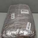 ELFJOY Set of 4 Square Chair Pads Indoor Seat Cushions Pillows with Ties Thick Soft Seat Cushion for Kitchen Dining Office Chair (18", Coffee)