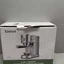 Gevi Commercial Espresso and Coffee Makers, Professional 20 Bar Espresso Maker with Milk Frother, Stainless Steel Expresso Coffee Machines for Home, Compact Cappuccino Machine, Great Gift