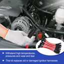 19005218 10.5 MM Spark Plug Wire Kit, 8PCS High Heat Spark Plug Ignition Wires Set for Chevy GMC Cadillac LS1 LS2 LS3 LS6 LS7 LSx V8 Replace # 10457730, 12563293, 12573190