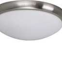 Emerson Moon Ceiling Fan Light Fixture (Brushed Steel)