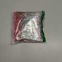 Artoid Mode 2 Pcs Red 3D Xmas Tree Jacquard Christmas Hand Towels for Bathroom, 100% Cotton Soft Absorbent Bathroom Decor Towels, 13.7 x 29.5 Inch